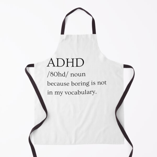 Item preview, ADHD Joke designed and sold by BuraxisQuotes.
