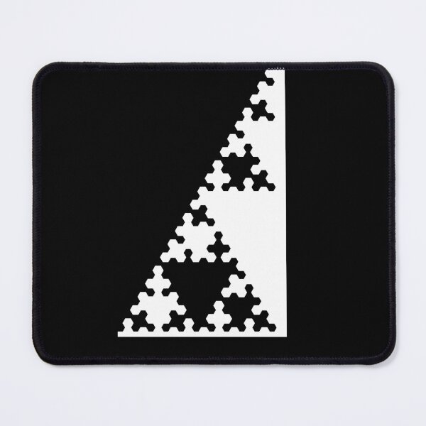 Item preview, Sierpiński Triangles Black & White designed and sold by Rupert Russell.