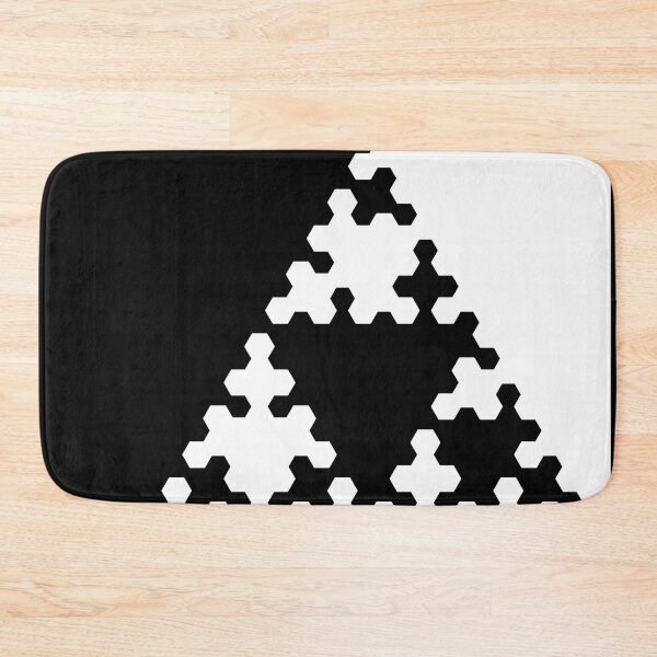 Item preview, Sierpiński Triangles  Black & White designed and sold by Rupert Russell.