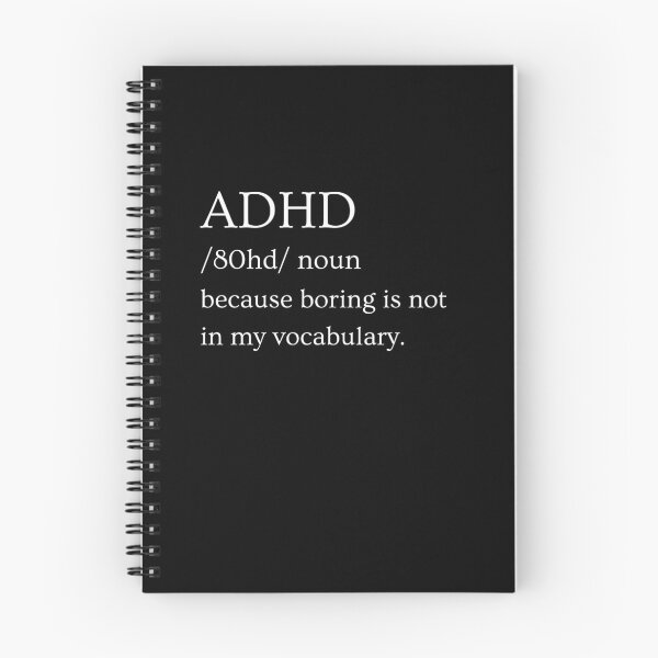 Item preview, ADHD Quote designed and sold by BuraxisQuotes.