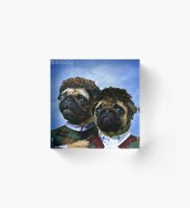 Bloque acrílico pugs