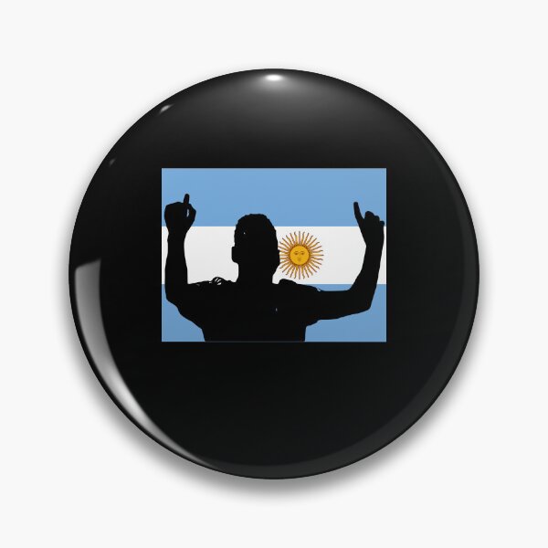 Item preview, Argentina Wins the World Cup 2022 - Campeones (black silhouette) designed and sold by NickiPost.