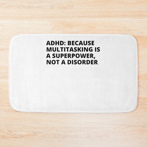 Item preview, ADHD Quote designed and sold by BuraxisQuotes.