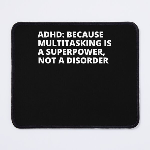 Item preview, ADHD Joke designed and sold by BuraxisQuotes.