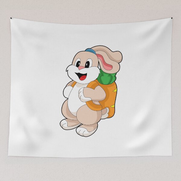 Item preview, Rabbit Pupil Backpack School designed and sold by Snabdesign84.