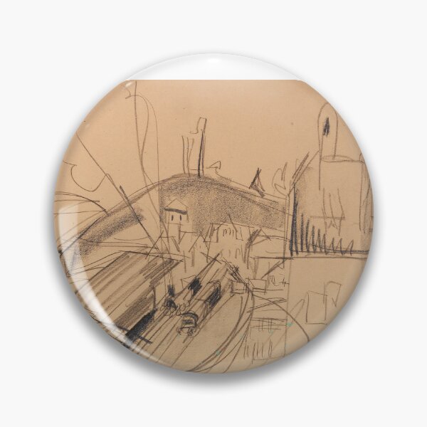 Item preview, Ernst Ludwig Kirchner  Bahnhof Königstein (1915-16) designed and sold by TeeARTHY.