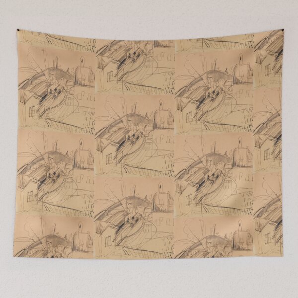 Item preview, Ernst Ludwig Kirchner  Bahnhof Königstein (1915-16) designed and sold by TeeARTHY.