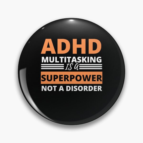 Item preview, ADHD Quote designed and sold by BuraxisQuotes.