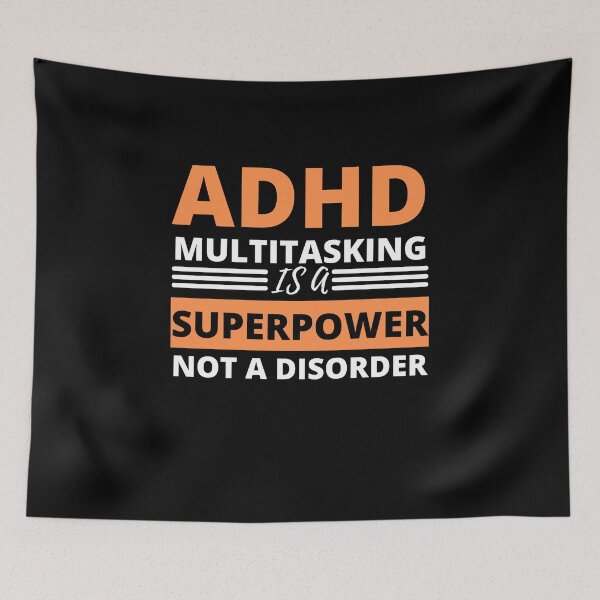 Item preview, ADHD Quote designed and sold by BuraxisQuotes.