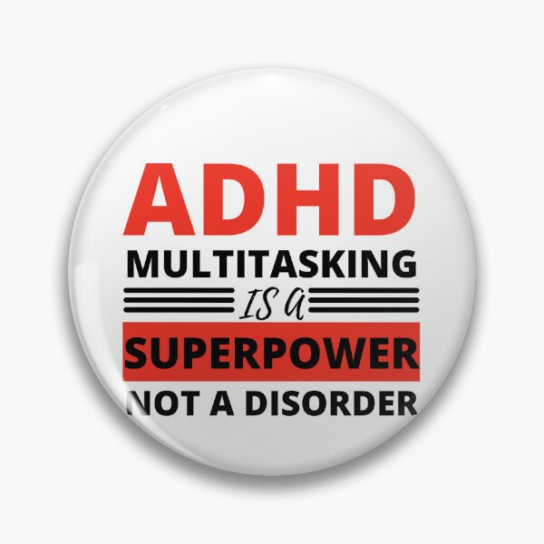 Item preview, ADHD Joke designed and sold by BuraxisQuotes.