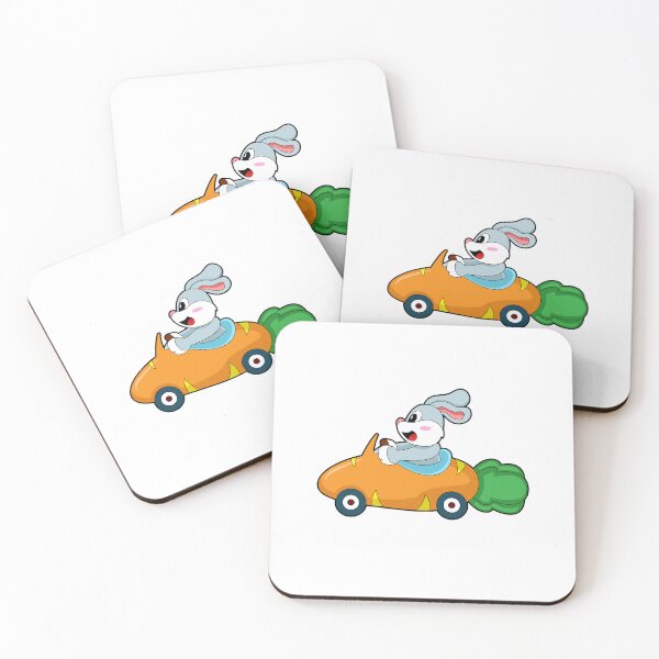 Item preview, Rabbit Carrot Car designed and sold by Snabdesign84.