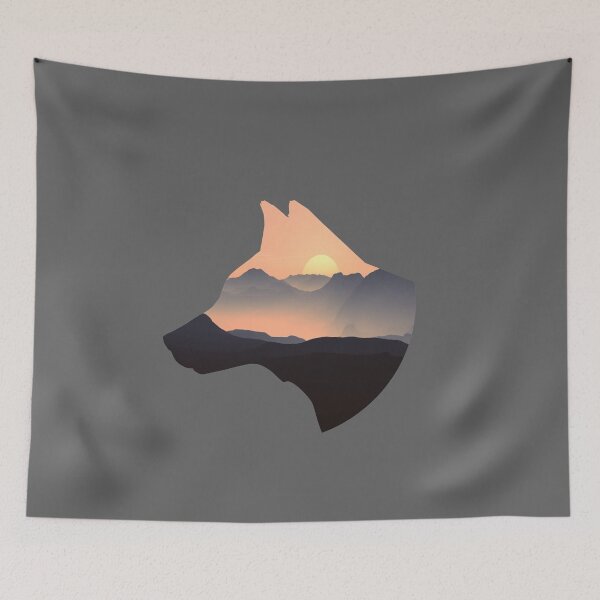 Item preview, dog looking sunset  designed and sold by thorfinnshop.