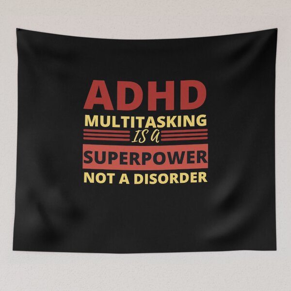 Item preview, ADHD Quote designed and sold by BuraxisQuotes.