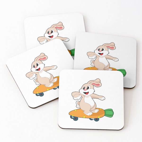 Item preview, Rabbit Carrot Skateboard designed and sold by Snabdesign84.