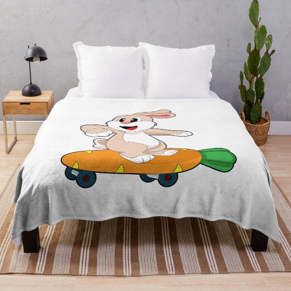 Item preview, Rabbit Carrot Skateboard designed and sold by Snabdesign84.