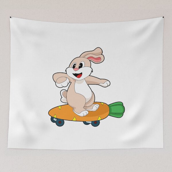 Item preview, Rabbit Skater Skateboard designed and sold by Snabdesign84.