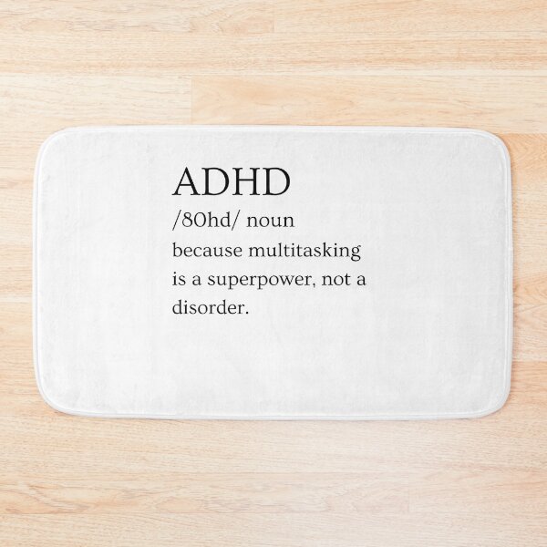 Item preview, ADHD Joke designed and sold by BuraxisQuotes.