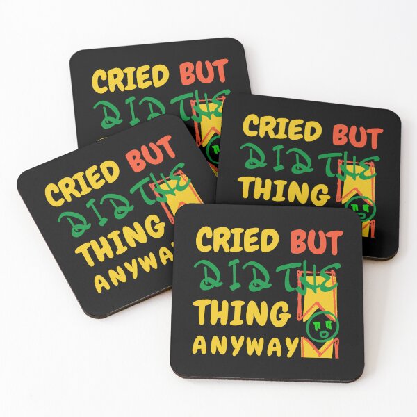 Item preview, Cried but did the thing anyway designed and sold by Designsplendor.