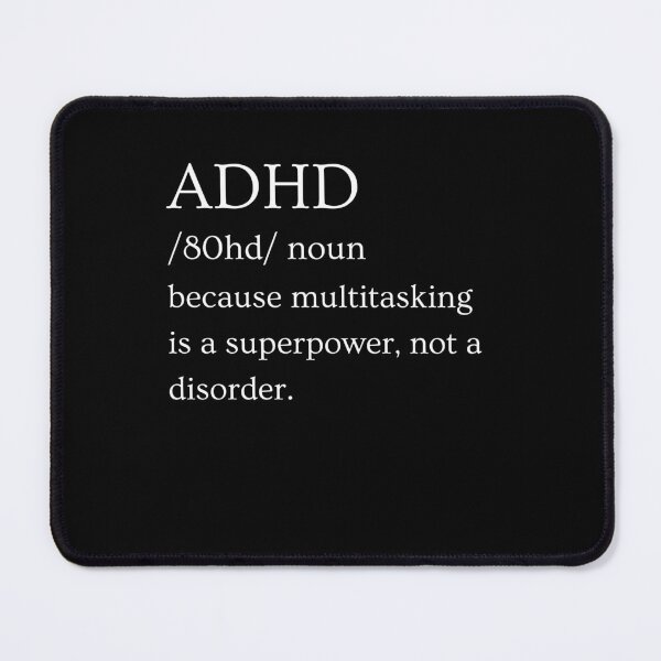 Item preview, ADHD Joke designed and sold by BuraxisQuotes.