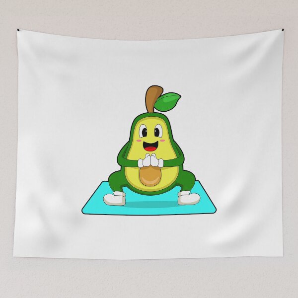 Item preview, Avocado Yoga Meditation designed and sold by Snabdesign84.