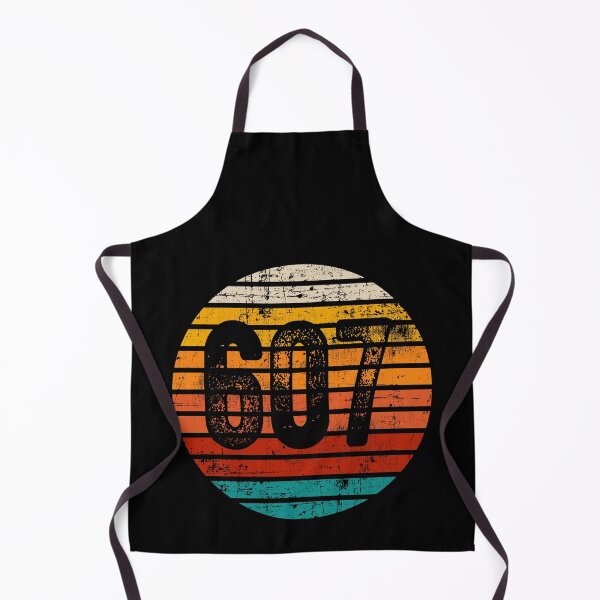 Item preview, Distressed Vintage Sunset 607 Area Code designed and sold by Gold Wings Tees.