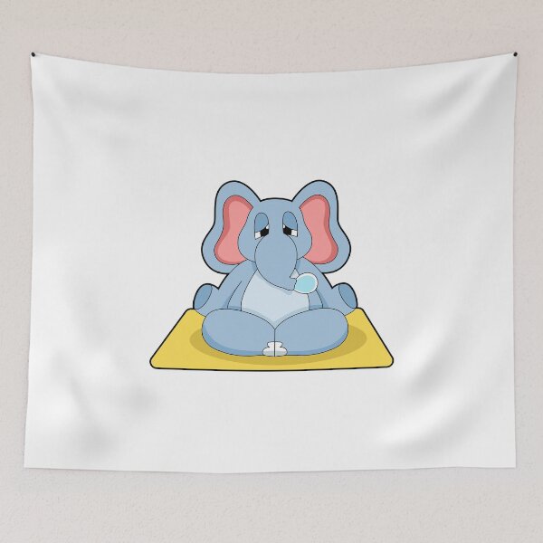 Item preview, Elephant Yoga Fitness Gymnastics designed and sold by Snabdesign84.