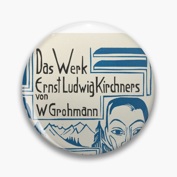 Item preview, Ernst Ludwig Kirchner  Grohmann, Das Werk Ernst-Ludwig Kirchners (1926) designed and sold by TeeARTHY.