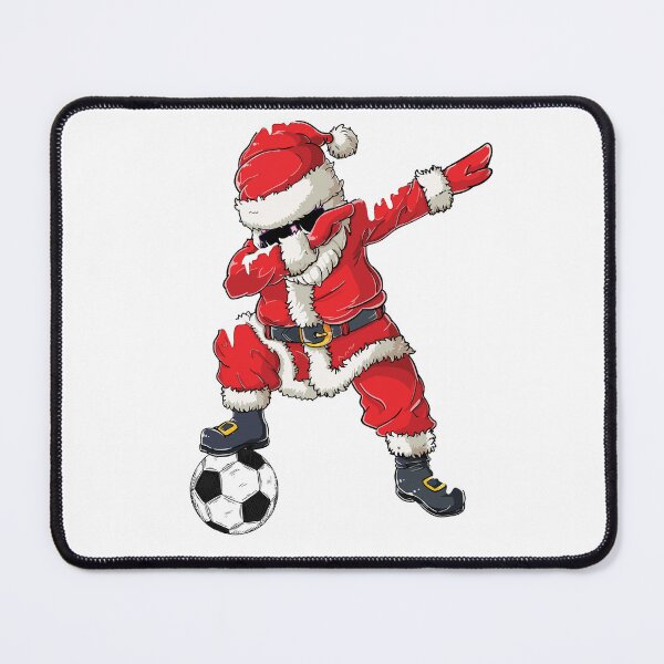 Item preview, Dabbing Santa Soccer Christmas designed and sold by Svgdesig⭐⭐⭐⭐⭐.