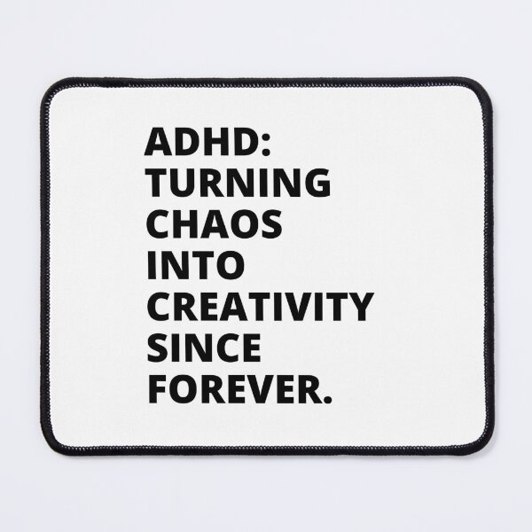 Item preview, ADHD Joke designed and sold by BuraxisQuotes.