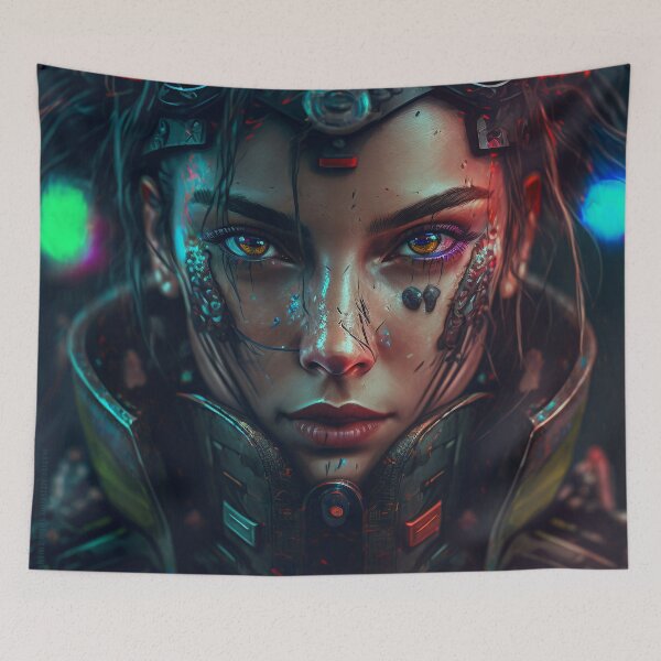 Item preview, Post Apocalypse Series Lady Goldeye designed and sold by AICreateWorlds.