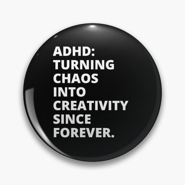 Item preview, ADHD Quote designed and sold by BuraxisQuotes.