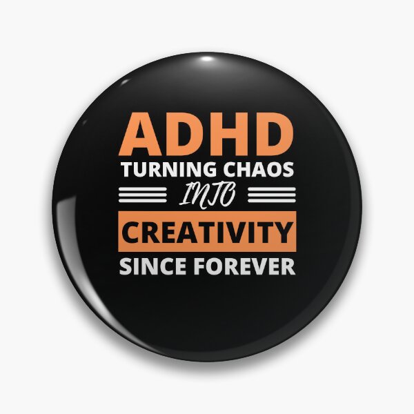 Item preview, ADHD Quote designed and sold by BuraxisQuotes.