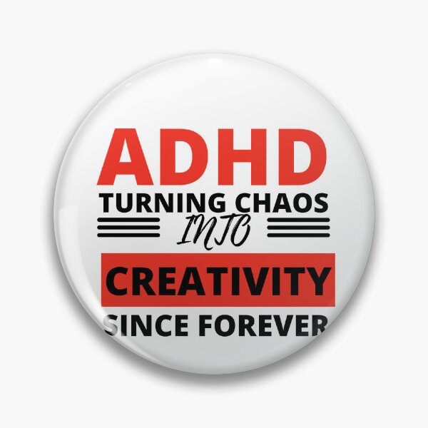 Item preview, ADHD Joke designed and sold by BuraxisQuotes.