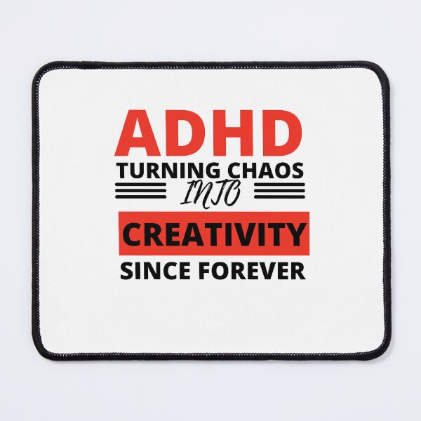 Item preview, ADHD Joke designed and sold by BuraxisQuotes.