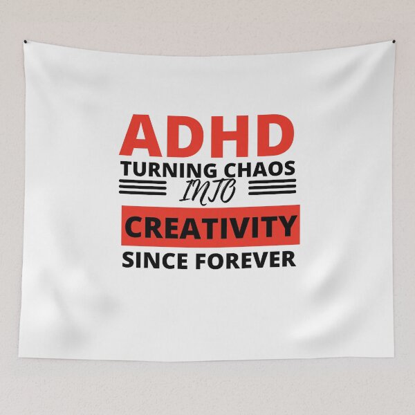 Item preview, ADHD Joke designed and sold by BuraxisQuotes.