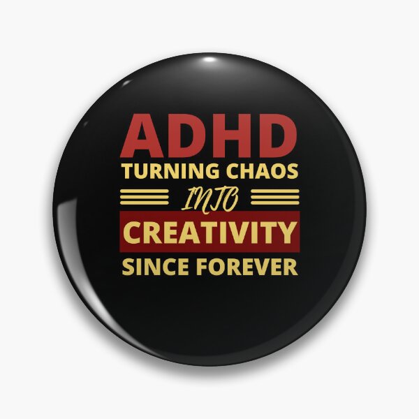 Item preview, ADHD Quote designed and sold by BuraxisQuotes.