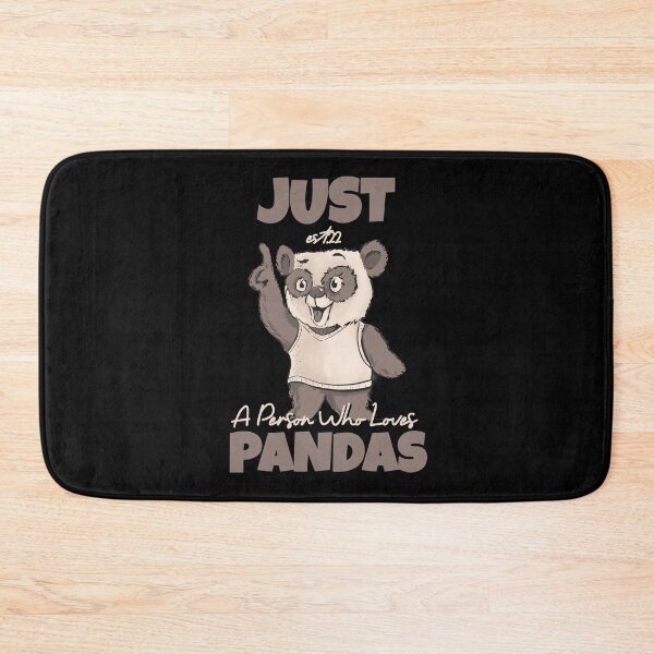 Item preview, JUST A PERSON WHO LOVES PANDAS designed and sold by GAADesignz.
