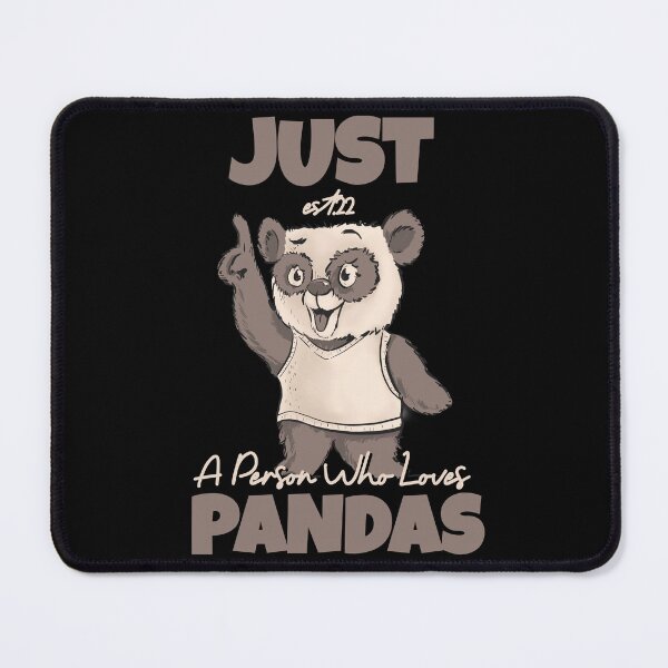 Item preview, JUST A PERSON WHO LOVES PANDAS designed and sold by GAADesignz.