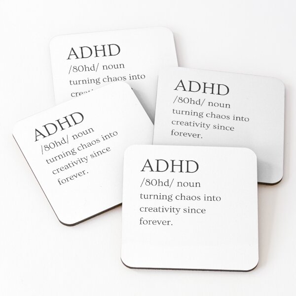 Item preview, ADHD Joke designed and sold by BuraxisQuotes.