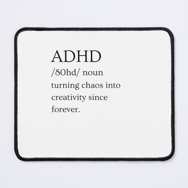 Item preview, ADHD Joke designed and sold by BuraxisQuotes.
