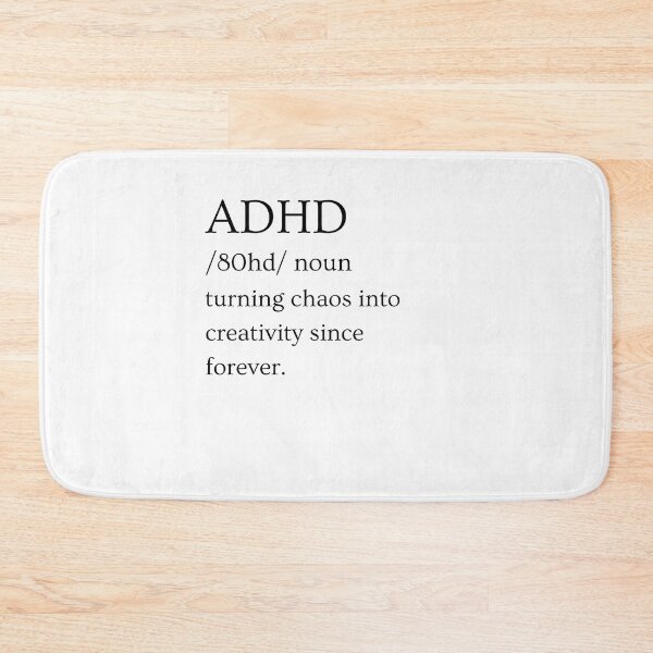 Item preview, ADHD Joke designed and sold by BuraxisQuotes.