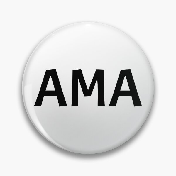 Item preview, "AMA" in big bold letters designed and sold by BunchOfWords.