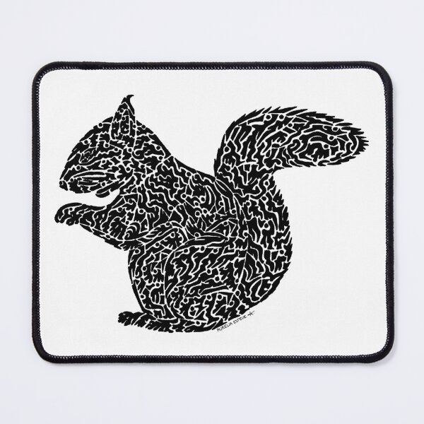 Item preview, Squirrel (black) designed and sold by aureliart66.