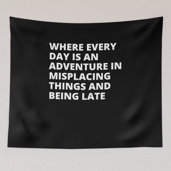 Item preview, ADHD Quote designed and sold by BuraxisQuotes.
