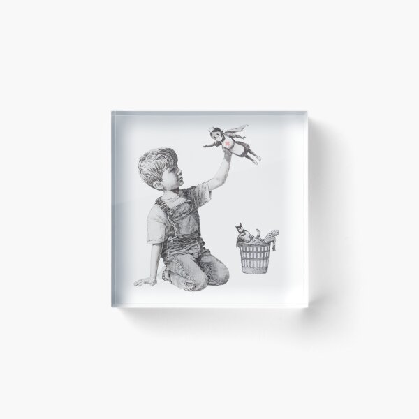 Game Changer Superhero Acrylic Block