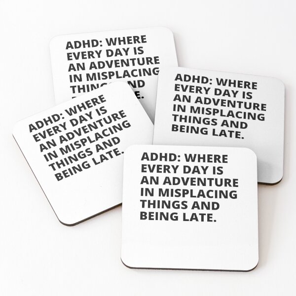 Item preview, ADHD Joke designed and sold by BuraxisQuotes.