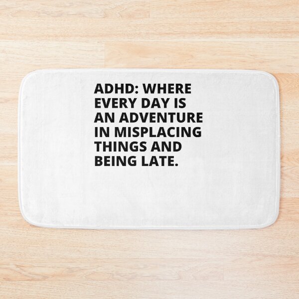 Item preview, ADHD Joke designed and sold by BuraxisQuotes.