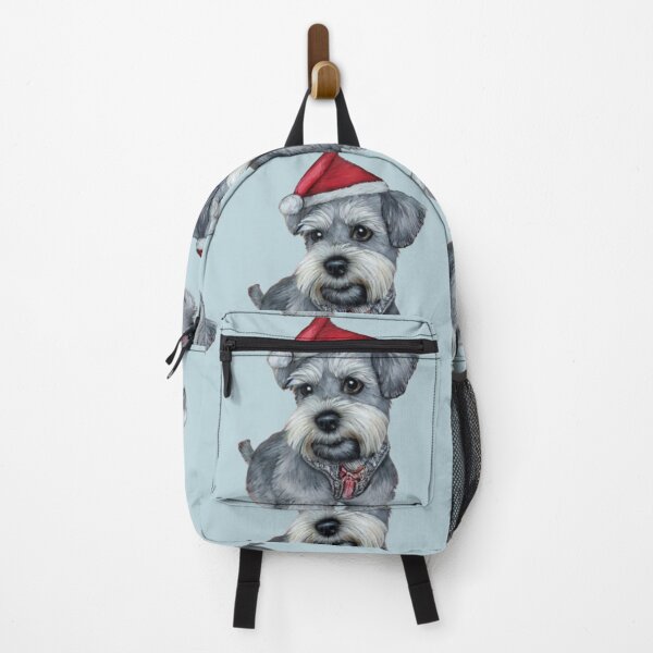 Item preview, Miniature Schnauzer Dog Christmas Celebration 7 designed and sold by AnadAA.