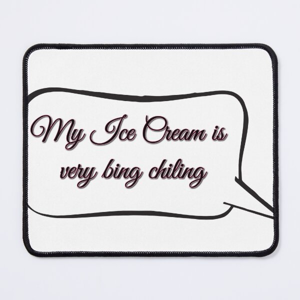 Item preview, Bing Chiling Text bubble designed and sold by DangMan.