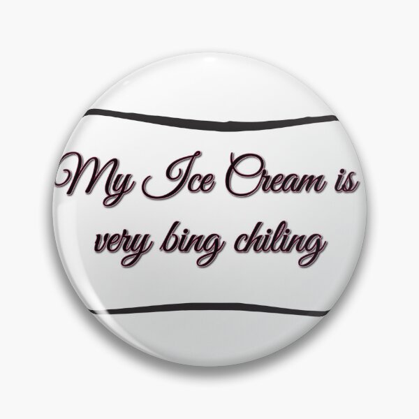 Item preview, Bing Chiling Text bubble designed and sold by DangMan.